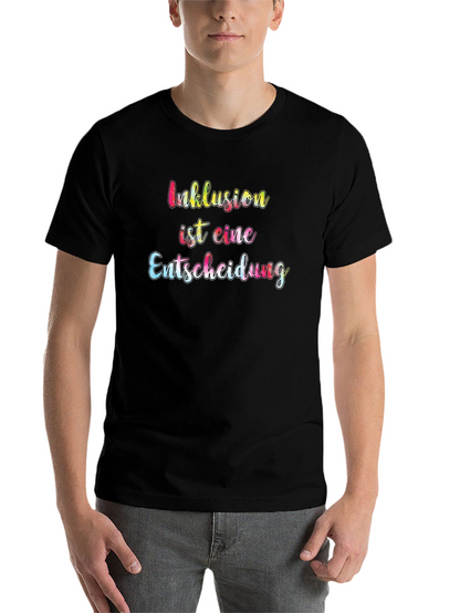 Inclusion is a Choice Black T-Shirt
