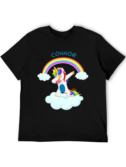 Unicorn Rainbow Dab Personalized T-Shirt