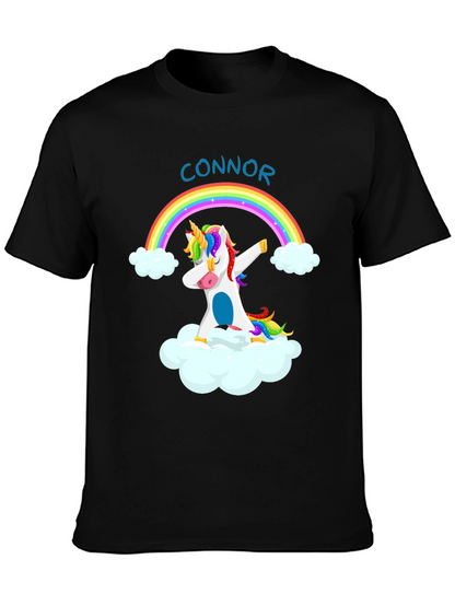 Unicorn Rainbow Dab Personalized T-Shirt