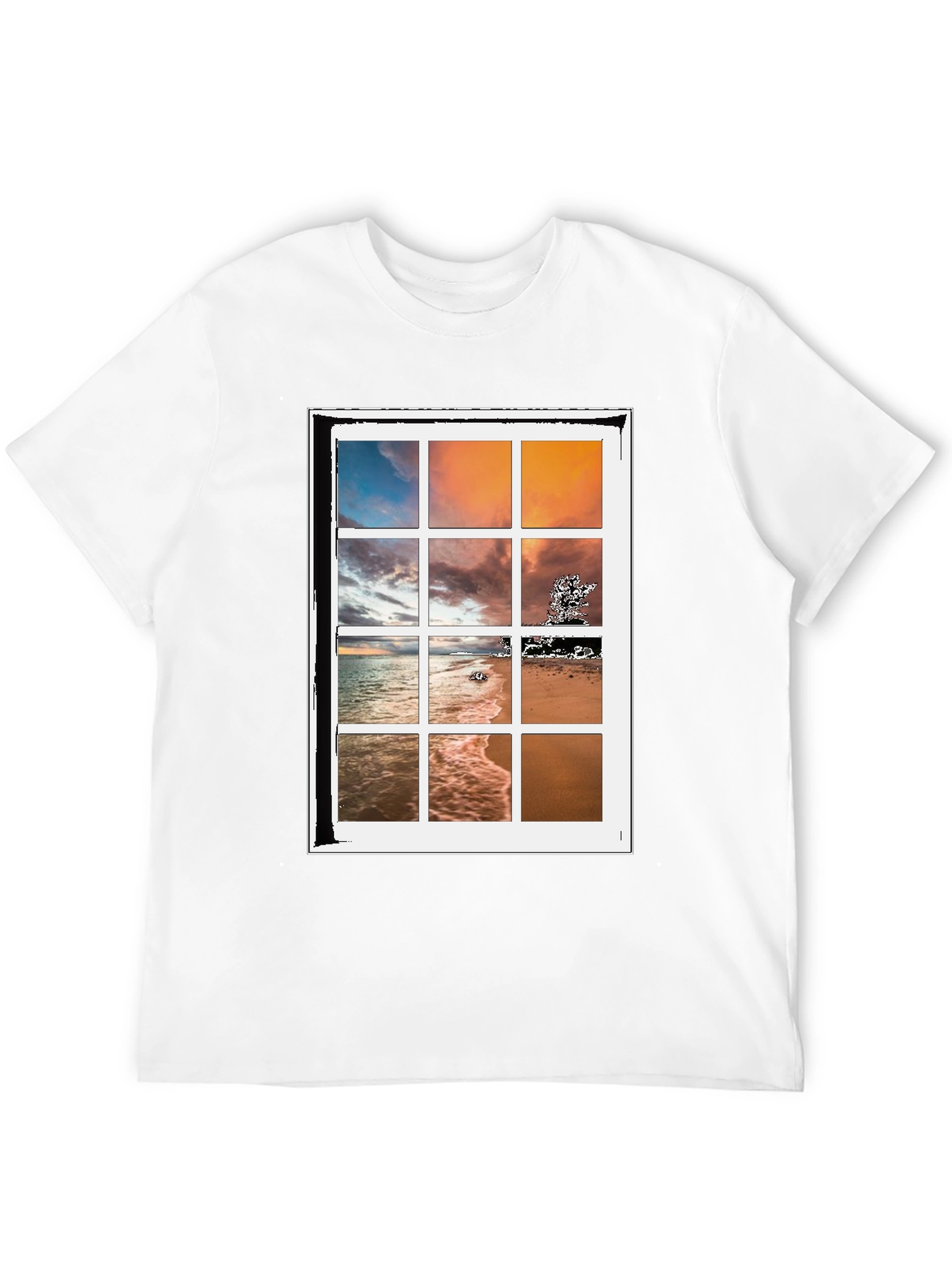 Coastal View T-Shirt: Window to Paradise