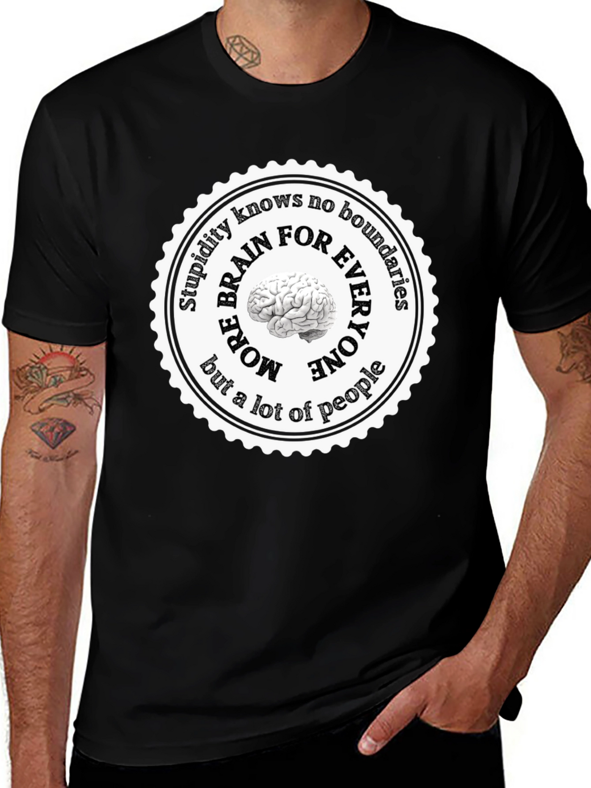 Stupidity Knows No Boundaries T-Shirt
