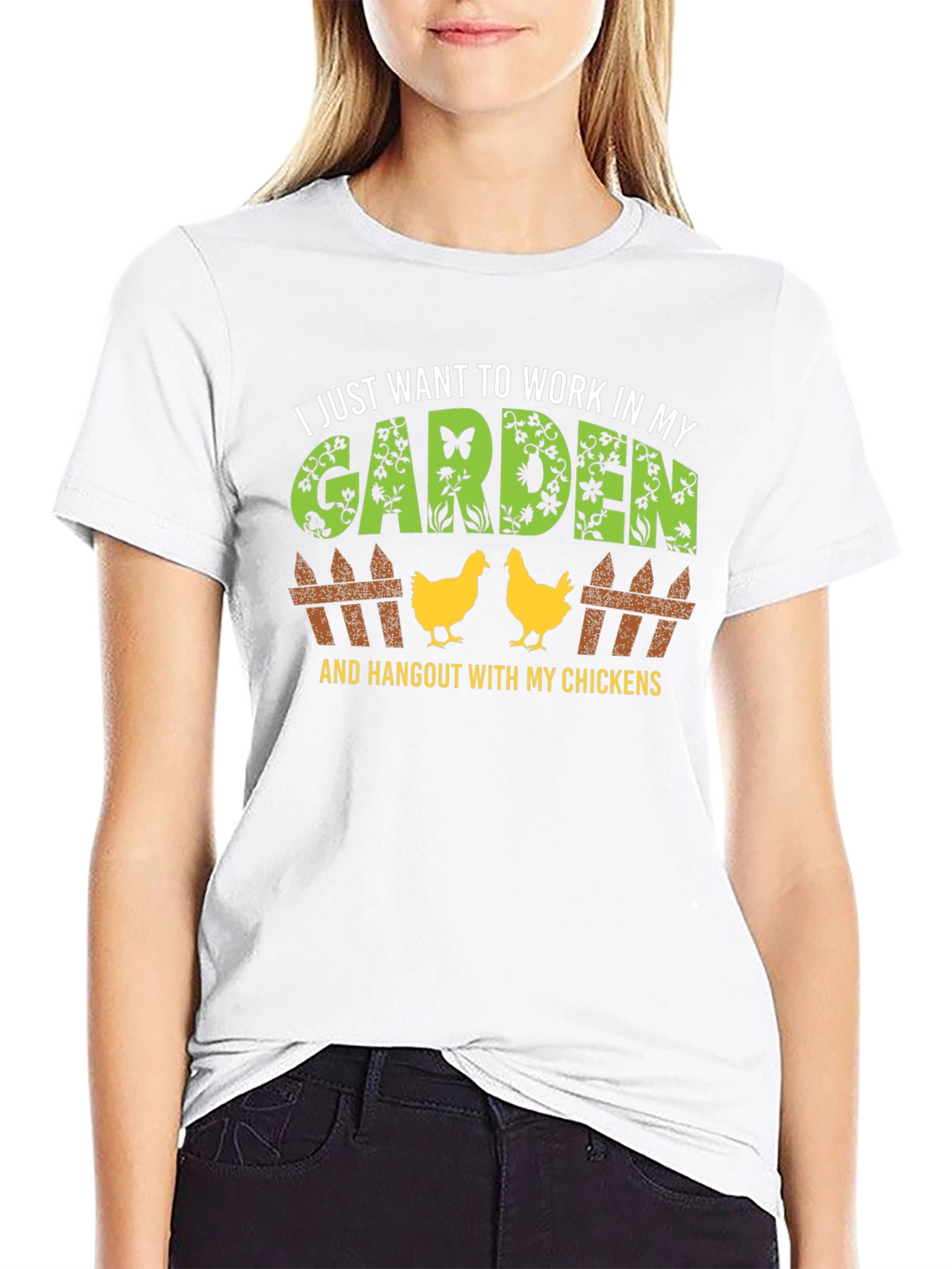 Garden & Chicken Lover T-Shirt