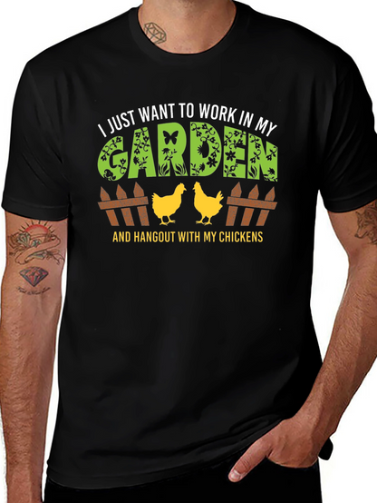 Garden & Chicken Lover T-Shirt