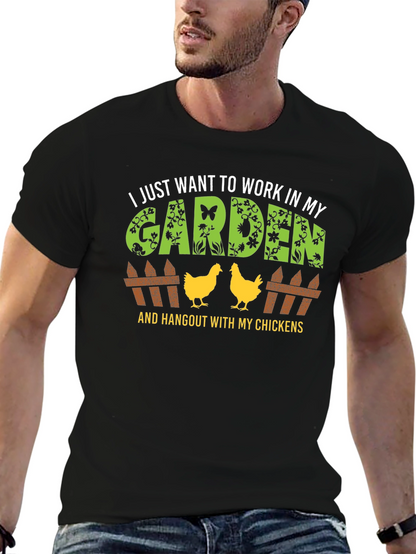 Garden & Chicken Lover T-Shirt