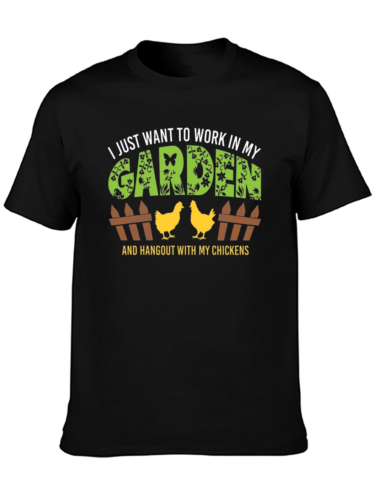 Garden & Chicken Lover T-Shirt