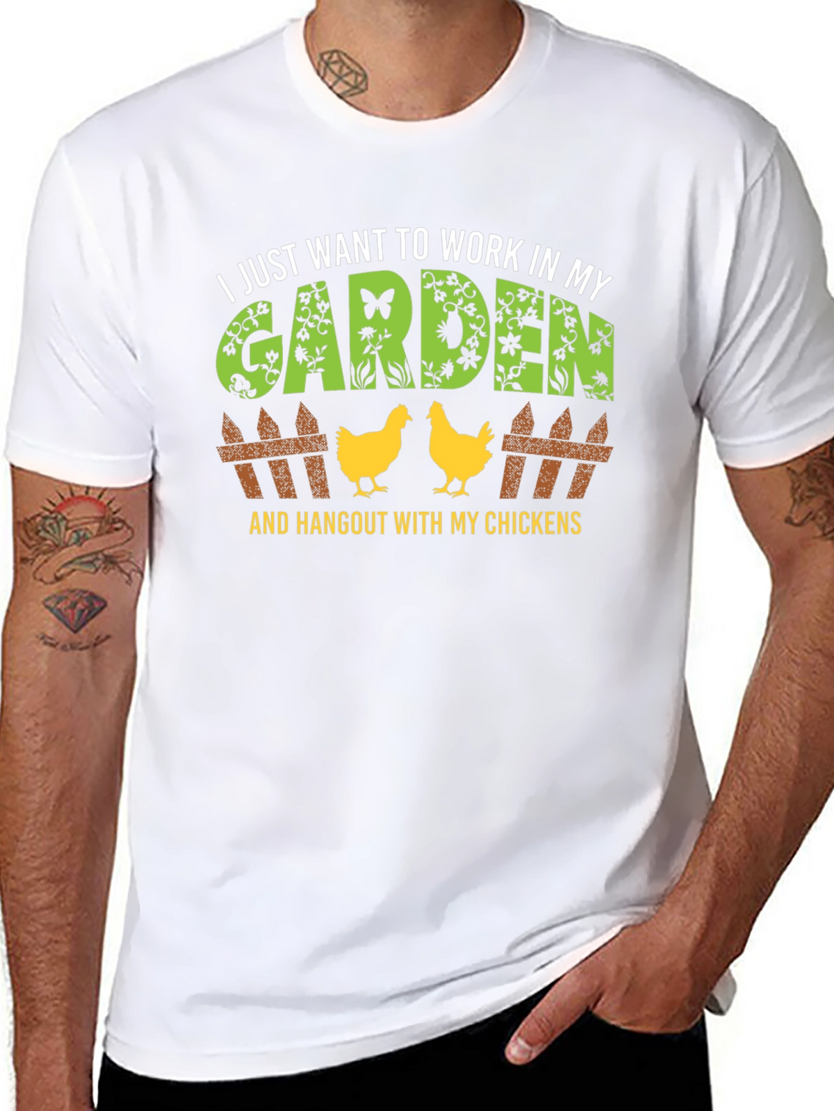 Garden & Chicken Lover T-Shirt