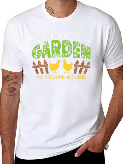 Garden & Chicken Lover T-Shirt