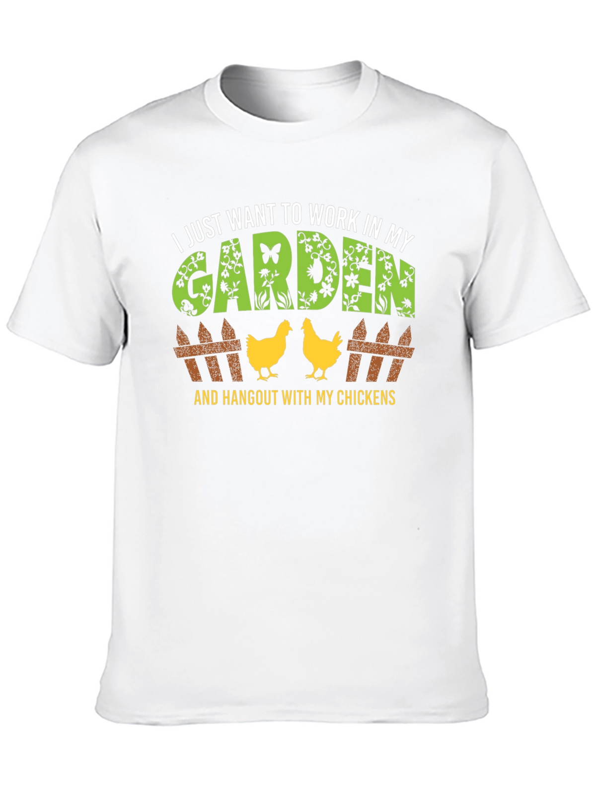 Garden & Chicken Lover T-Shirt