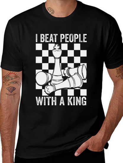 Chess King T-Shirt - I Beat People