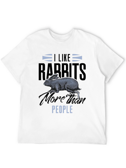 I Like Rabbits T-Shirt - Funny Animal Lover Tee
