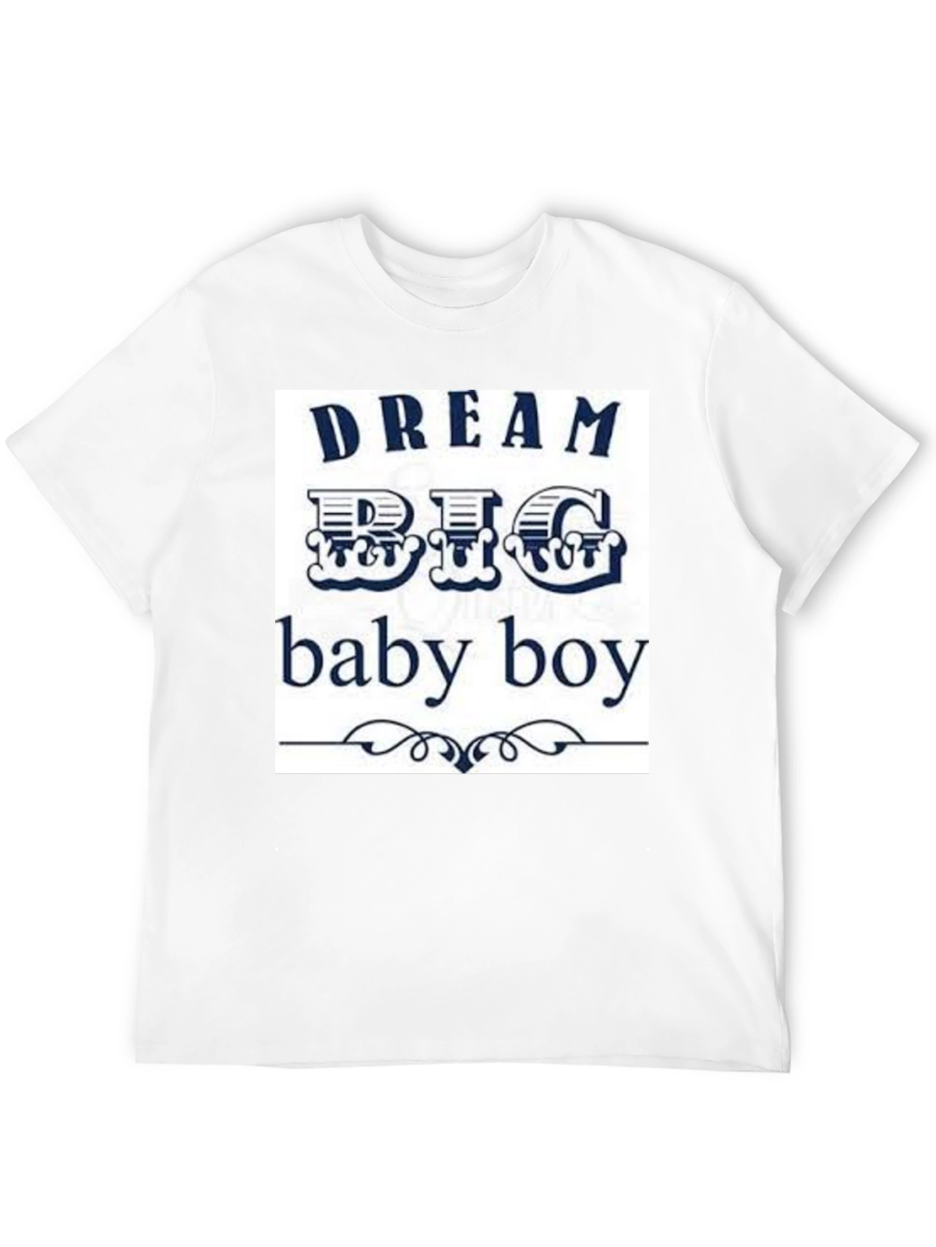 Dream Big Baby Boy Black Graphic Tee