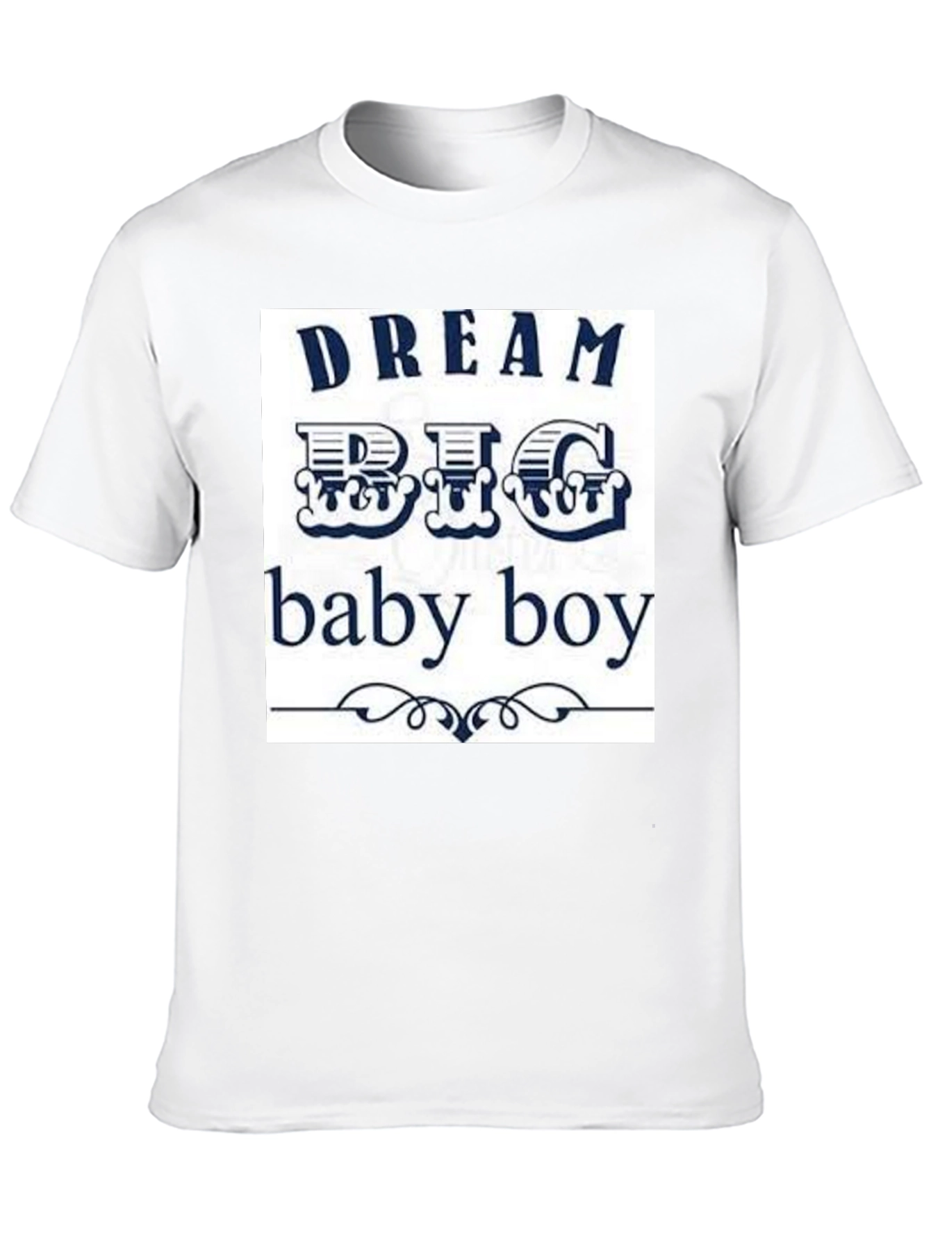 Dream Big Baby Boy Black Graphic Tee