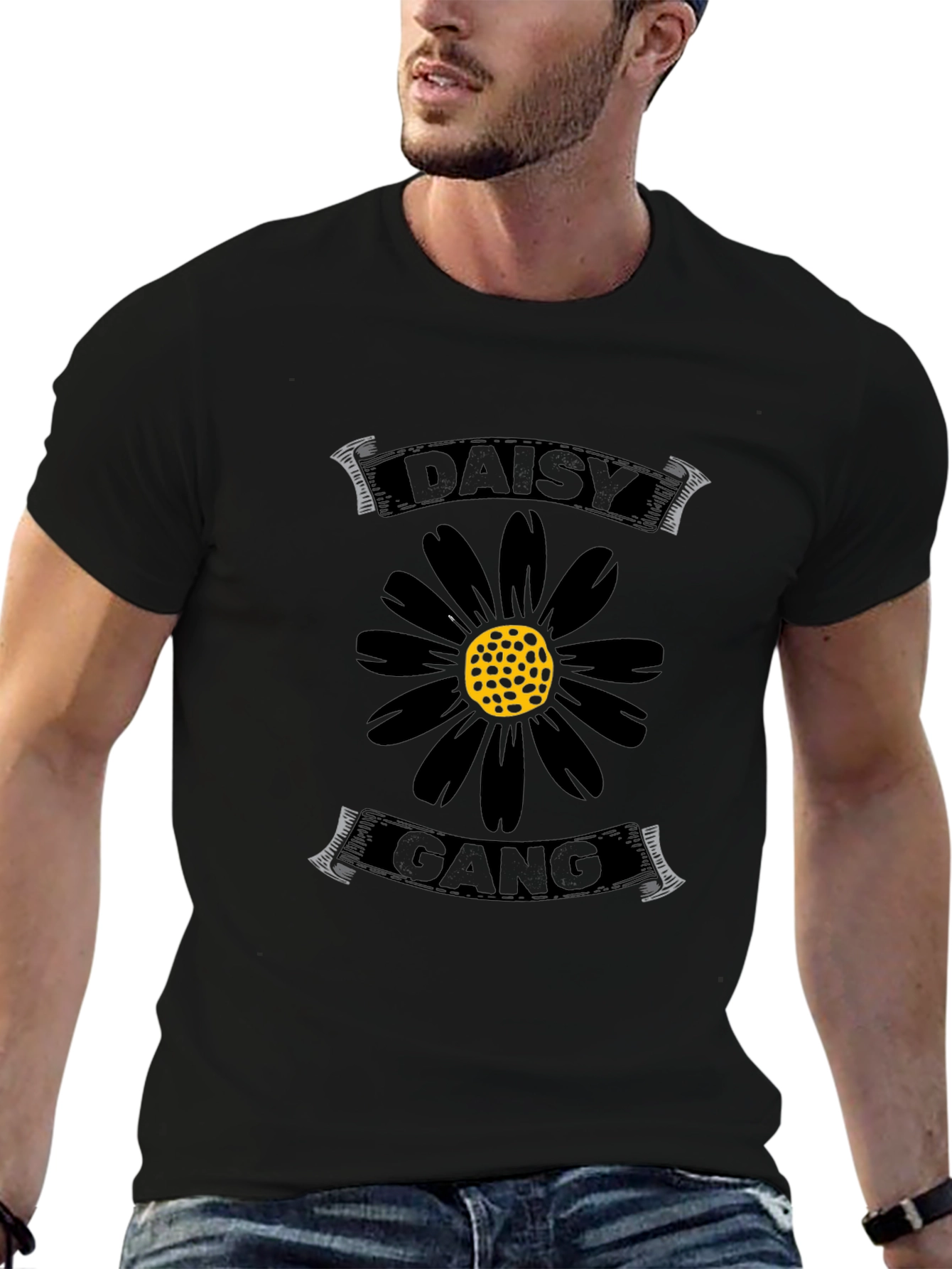 Daisy Gang Graphic Tee - Black
