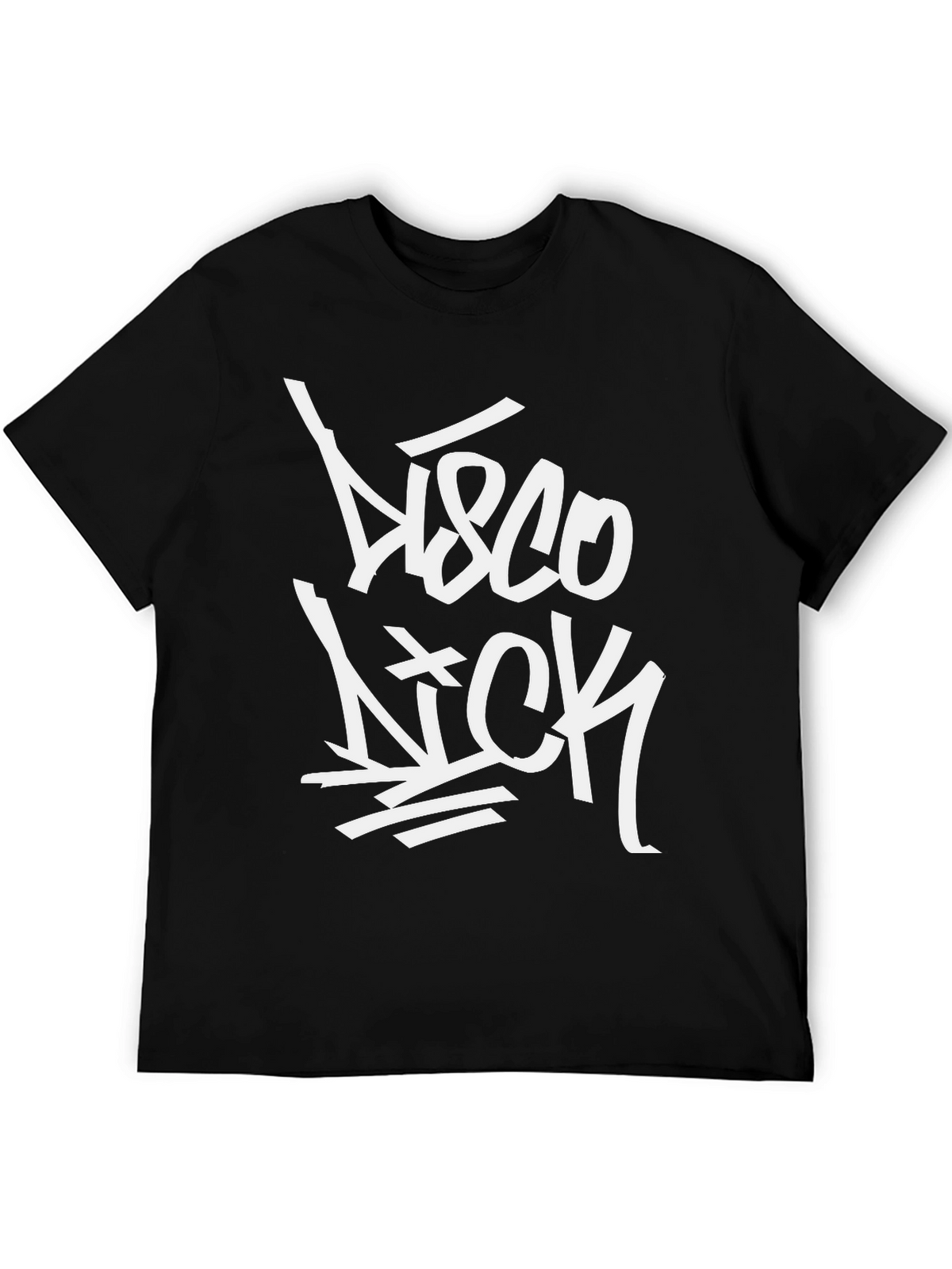 Disco Nick Black Graphic T-Shirt