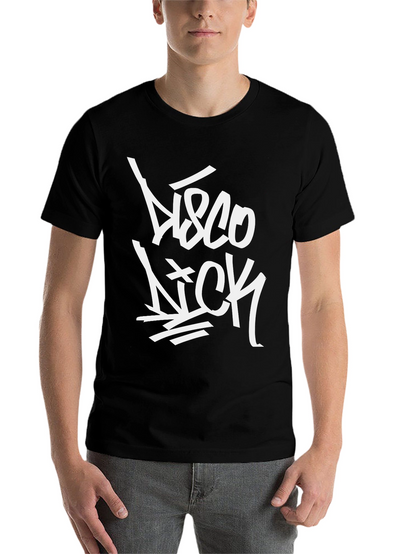 Disco Nick Black Graphic T-Shirt