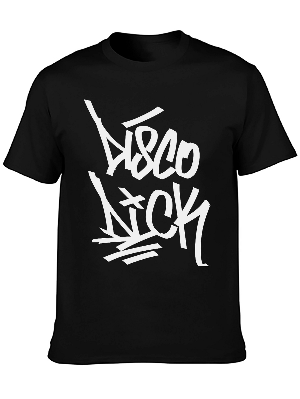 Disco Nick Black Graphic T-Shirt
