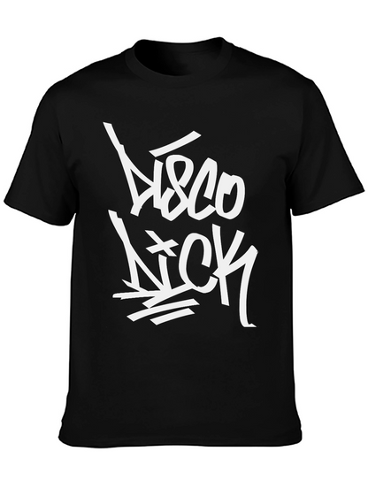Disco Nick Black Graphic T-Shirt