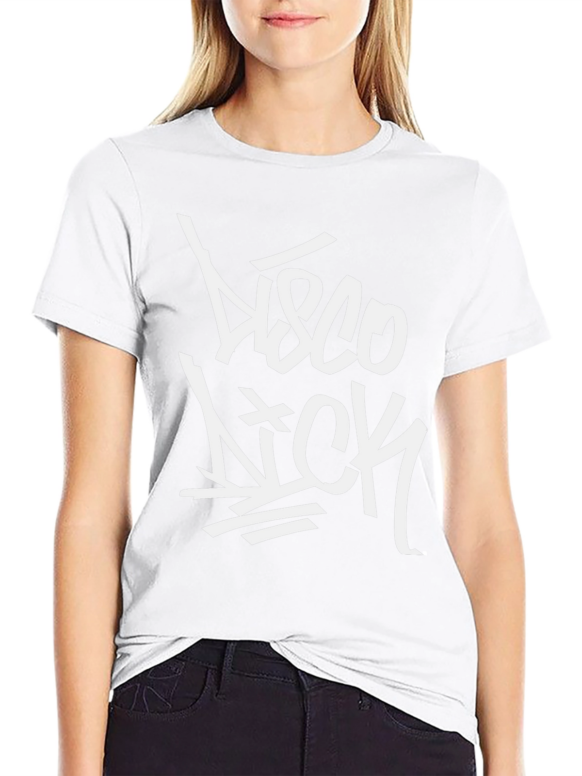 Disco Nick Black Graphic T-Shirt
