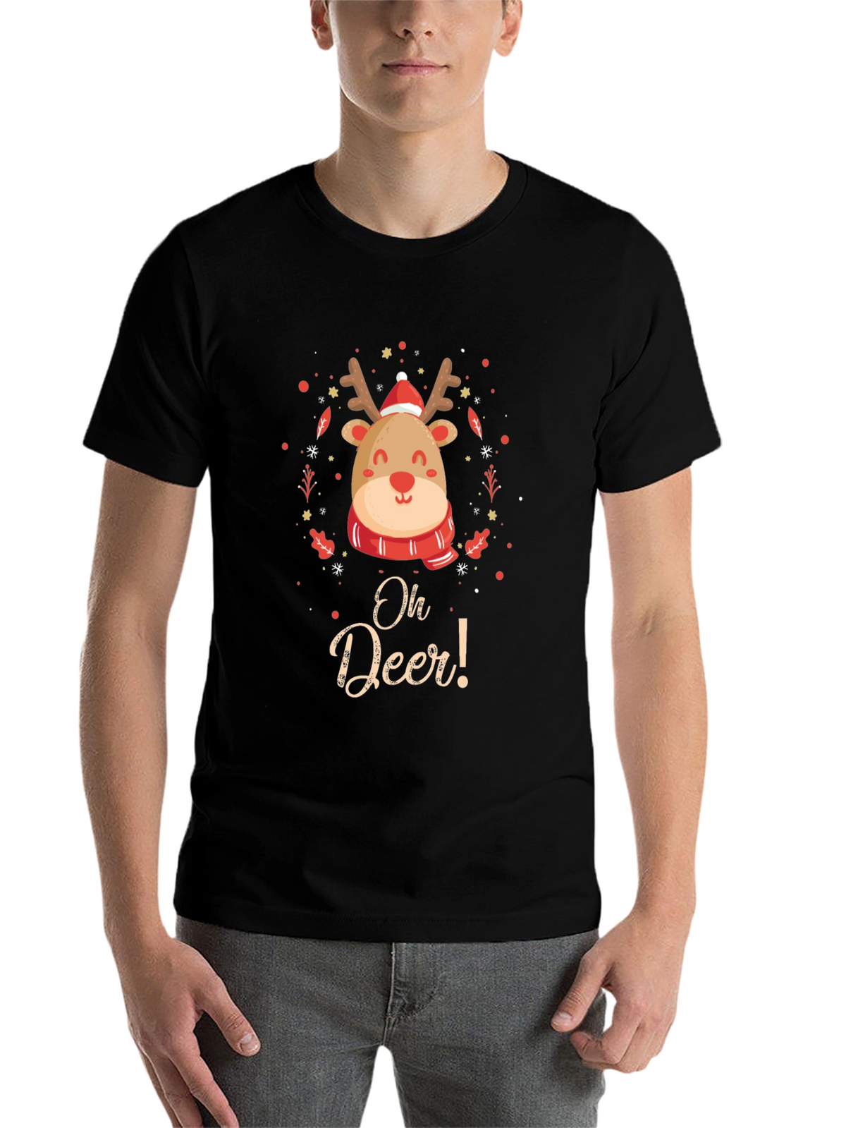 Oh Deer! Christmas Graphic Tee
