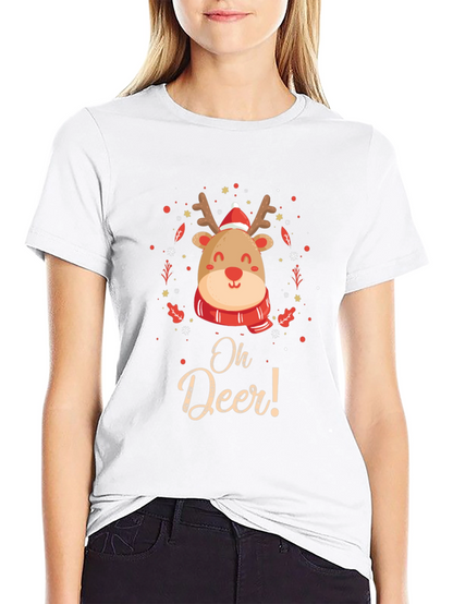 Oh Deer! Christmas Graphic Tee