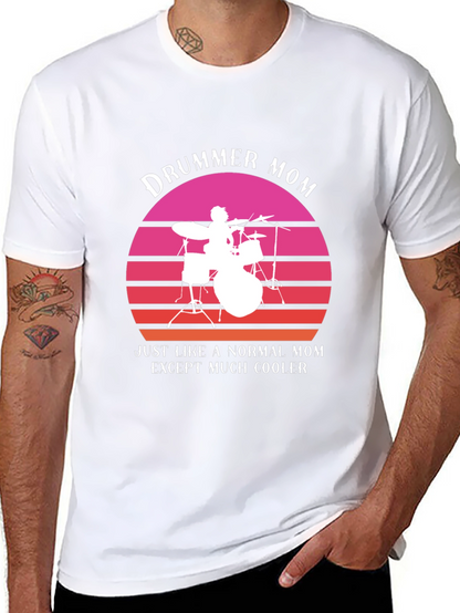 Drummer Mom T-Shirt - Cool Mom Edition!