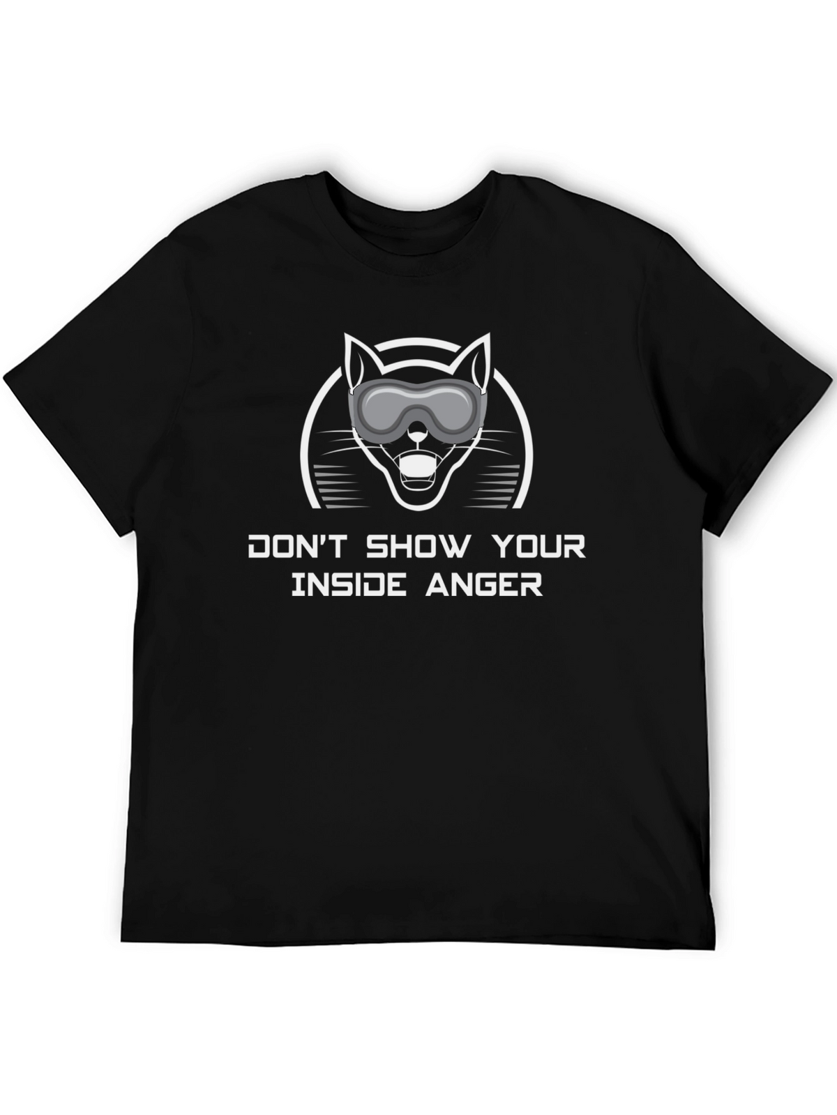 Dont Show Your Inside Anger Graphic Tee