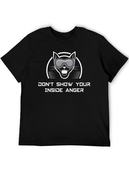Dont Show Your Inside Anger Graphic Tee