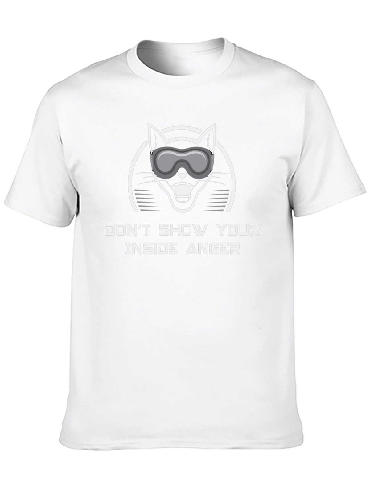 Dont Show Your Inside Anger Graphic Tee
