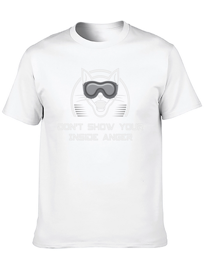 Dont Show Your Inside Anger Graphic Tee