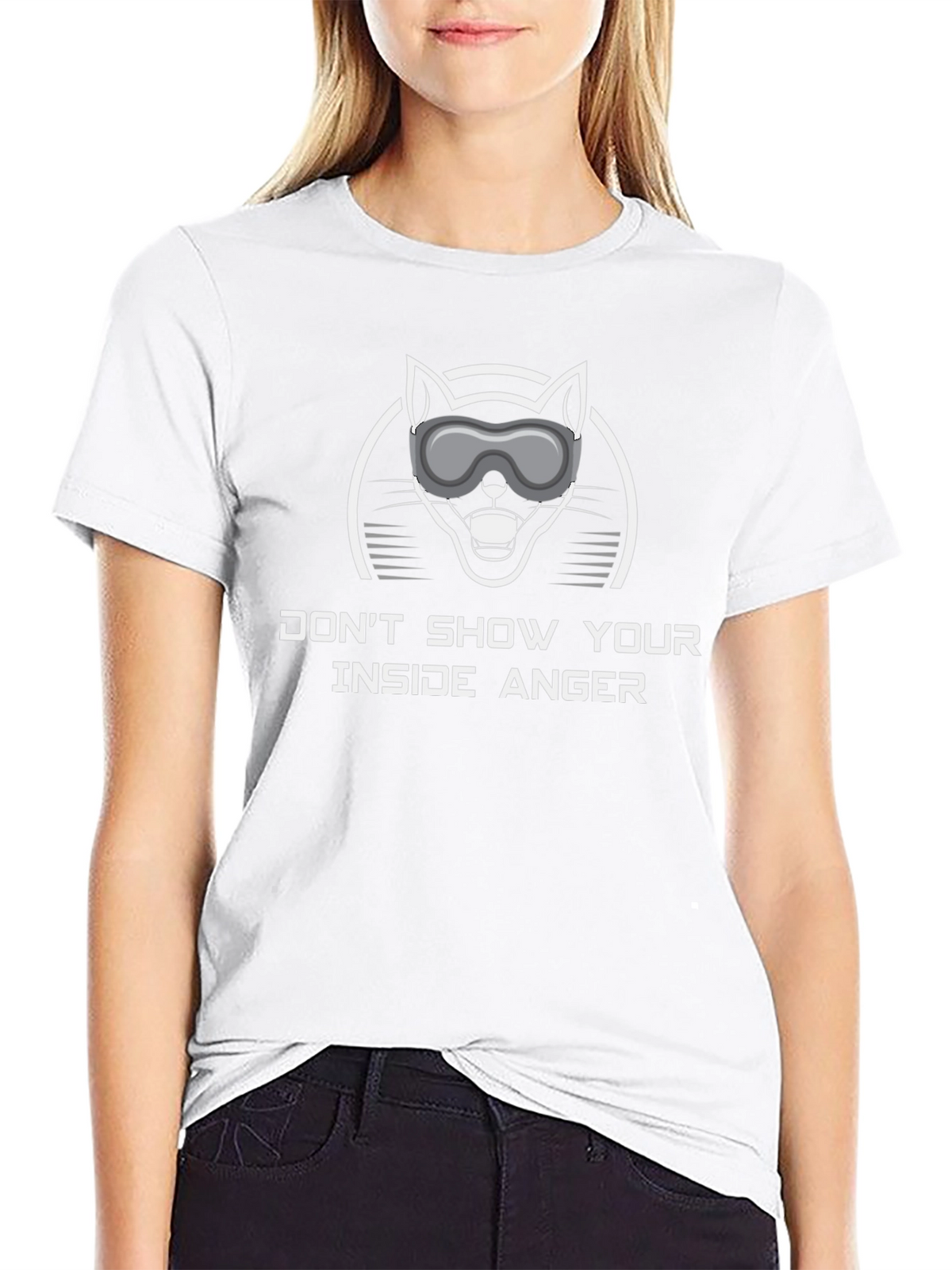 Dont Show Your Inside Anger Graphic Tee