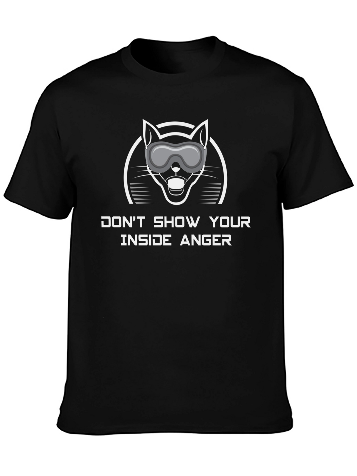 Dont Show Your Inside Anger Graphic Tee