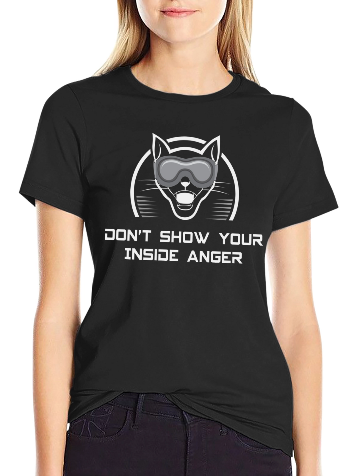 Dont Show Your Inside Anger Graphic Tee