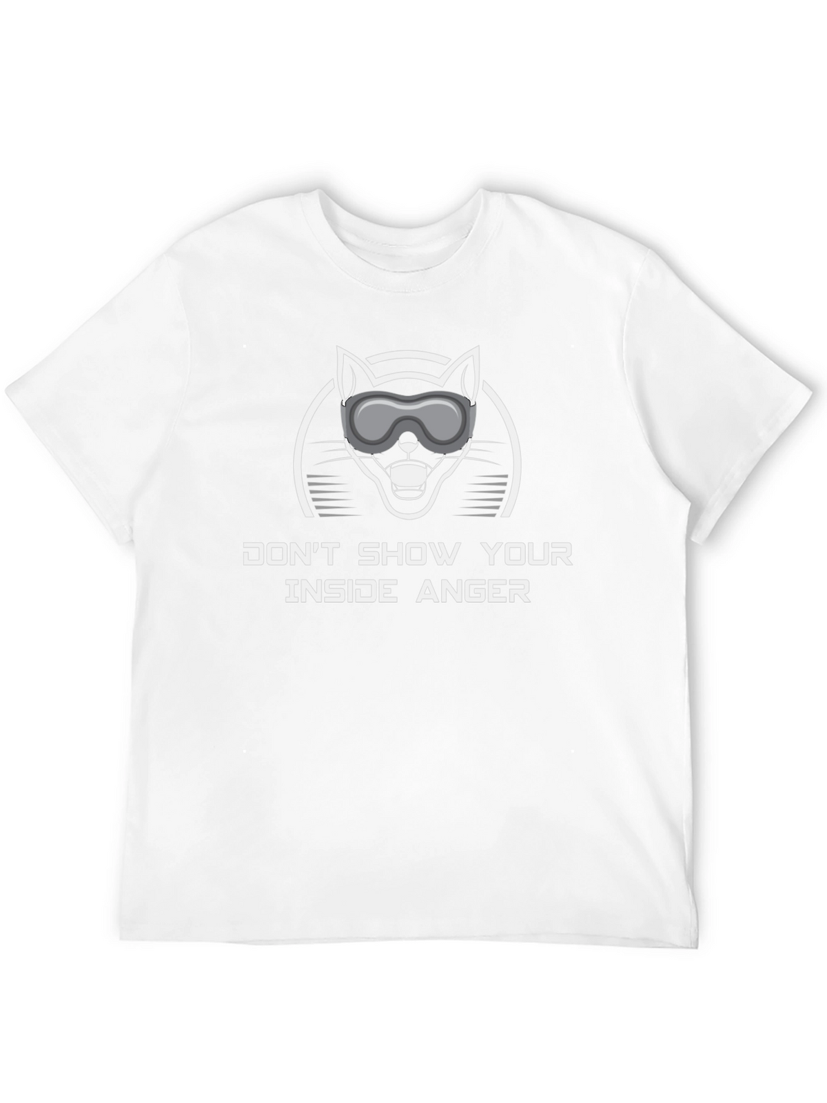 Dont Show Your Inside Anger Graphic Tee