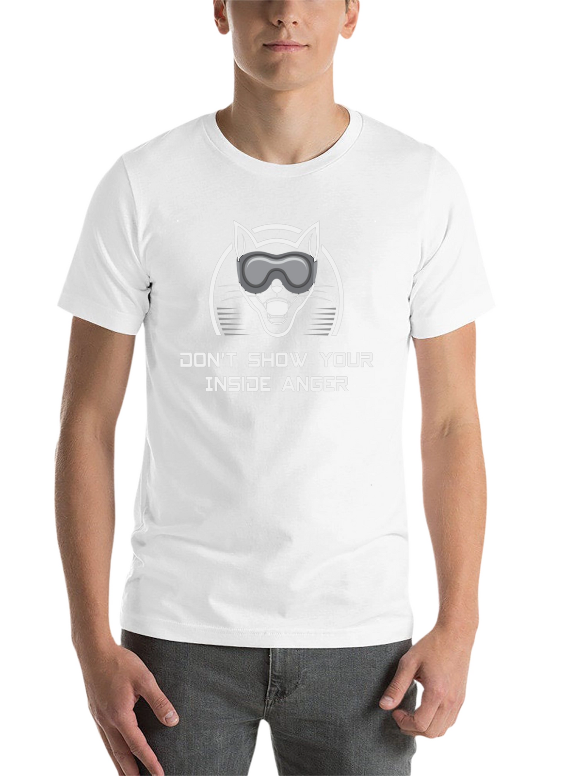 Dont Show Your Inside Anger Graphic Tee