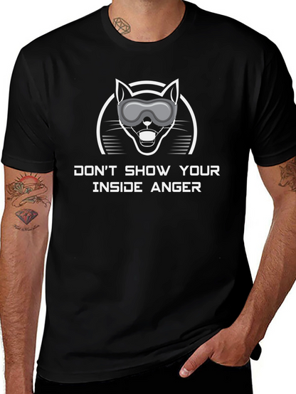 Dont Show Your Inside Anger Graphic Tee