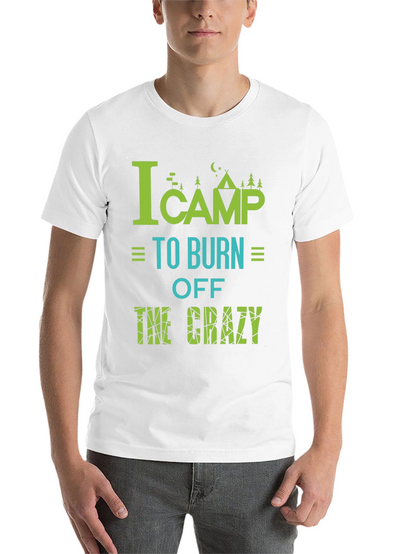 Camping Burn Off Crazy Graphic Tee