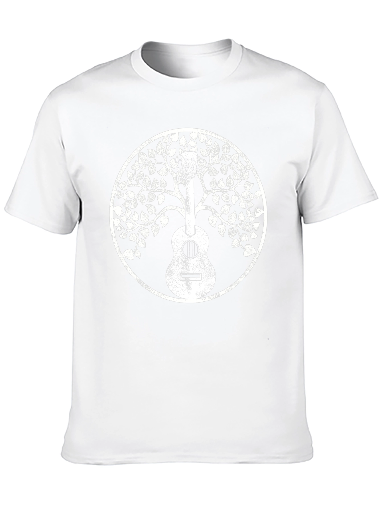 Guitar Tree of Life Black T-Shirt