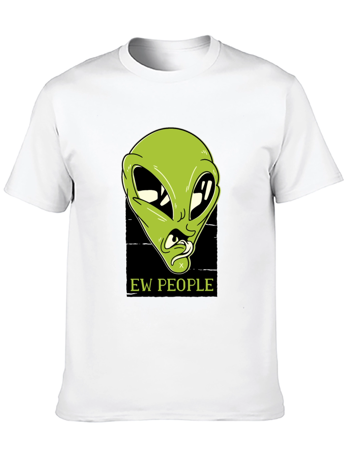 Ew People Alien Graphic T-Shirt