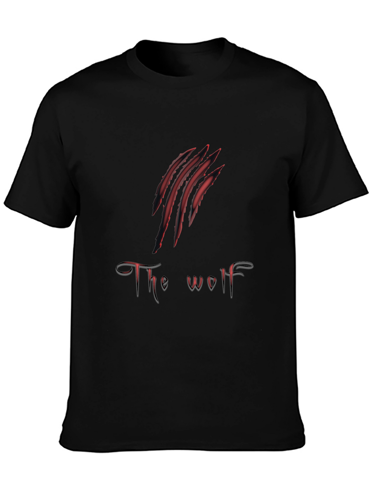 The Wolf Claw Graphic Print Mens T-Shirt