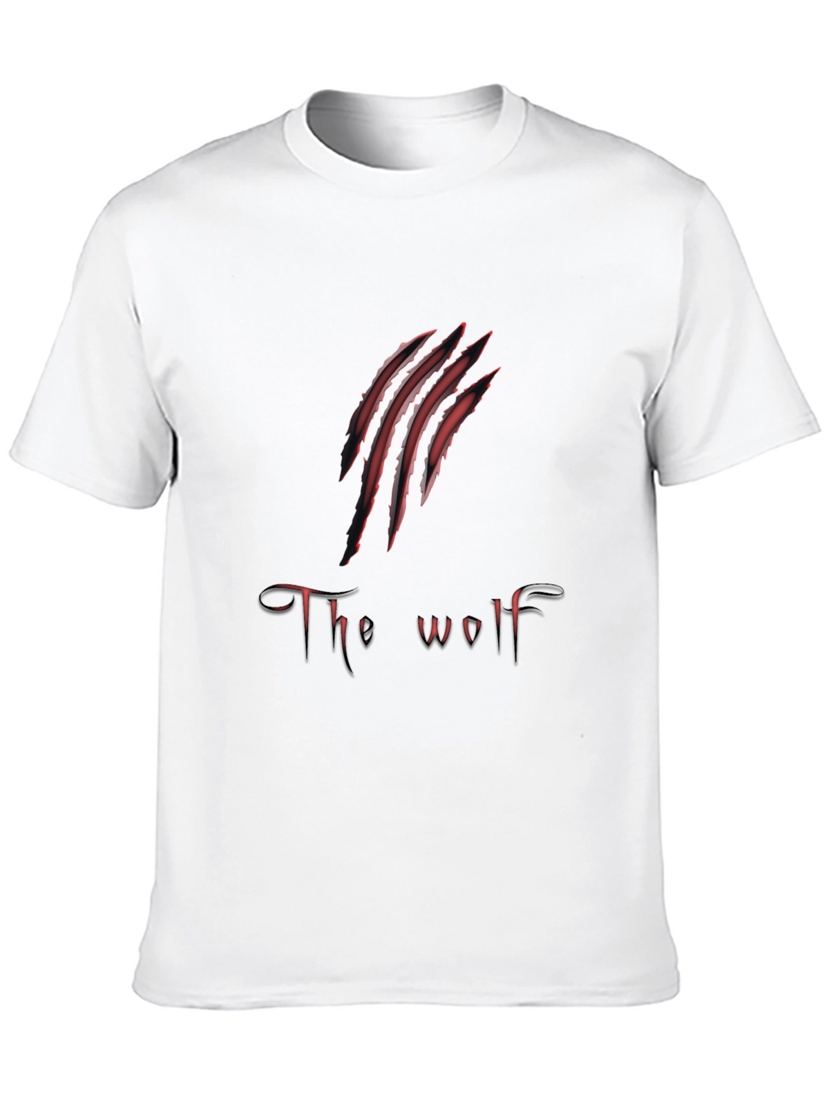 The Wolf Claw Graphic Print Mens T-Shirt