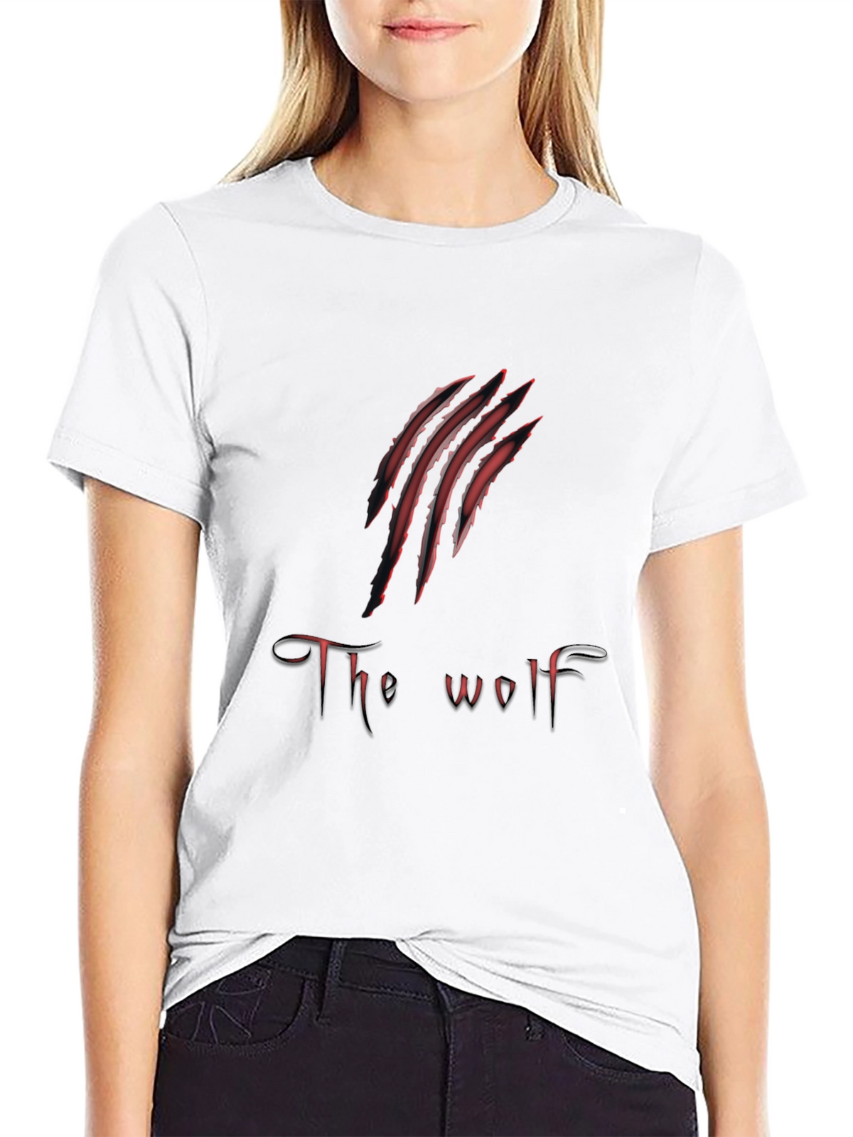 The Wolf Claw Graphic Print Mens T-Shirt
