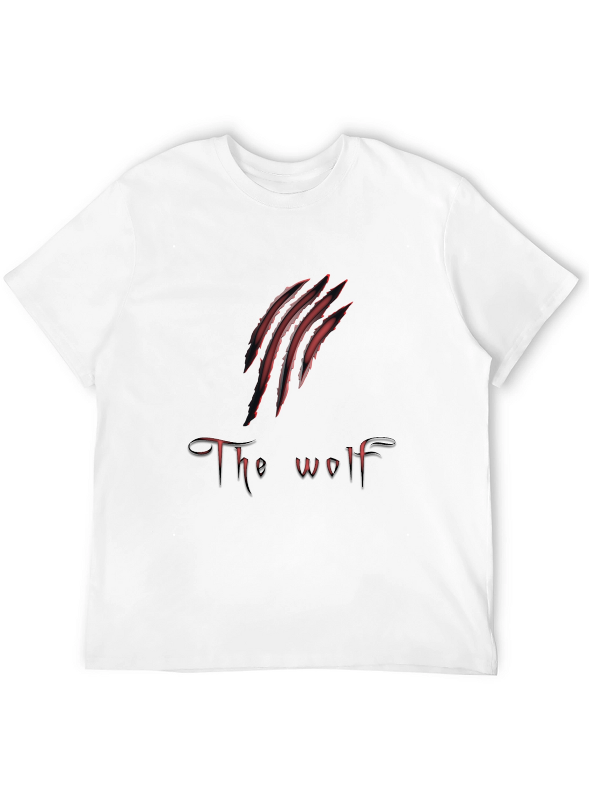 The Wolf Claw Graphic Print Mens T-Shirt