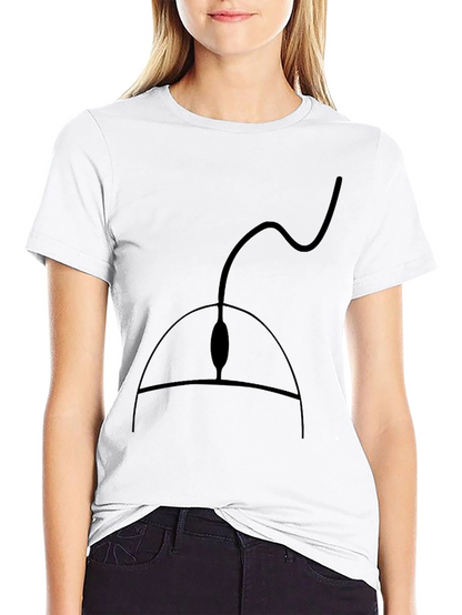 Black Computer Mouse Graphic Tee - Gamer Style Shirt