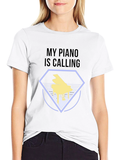 My Piano Is Calling T-Shirt