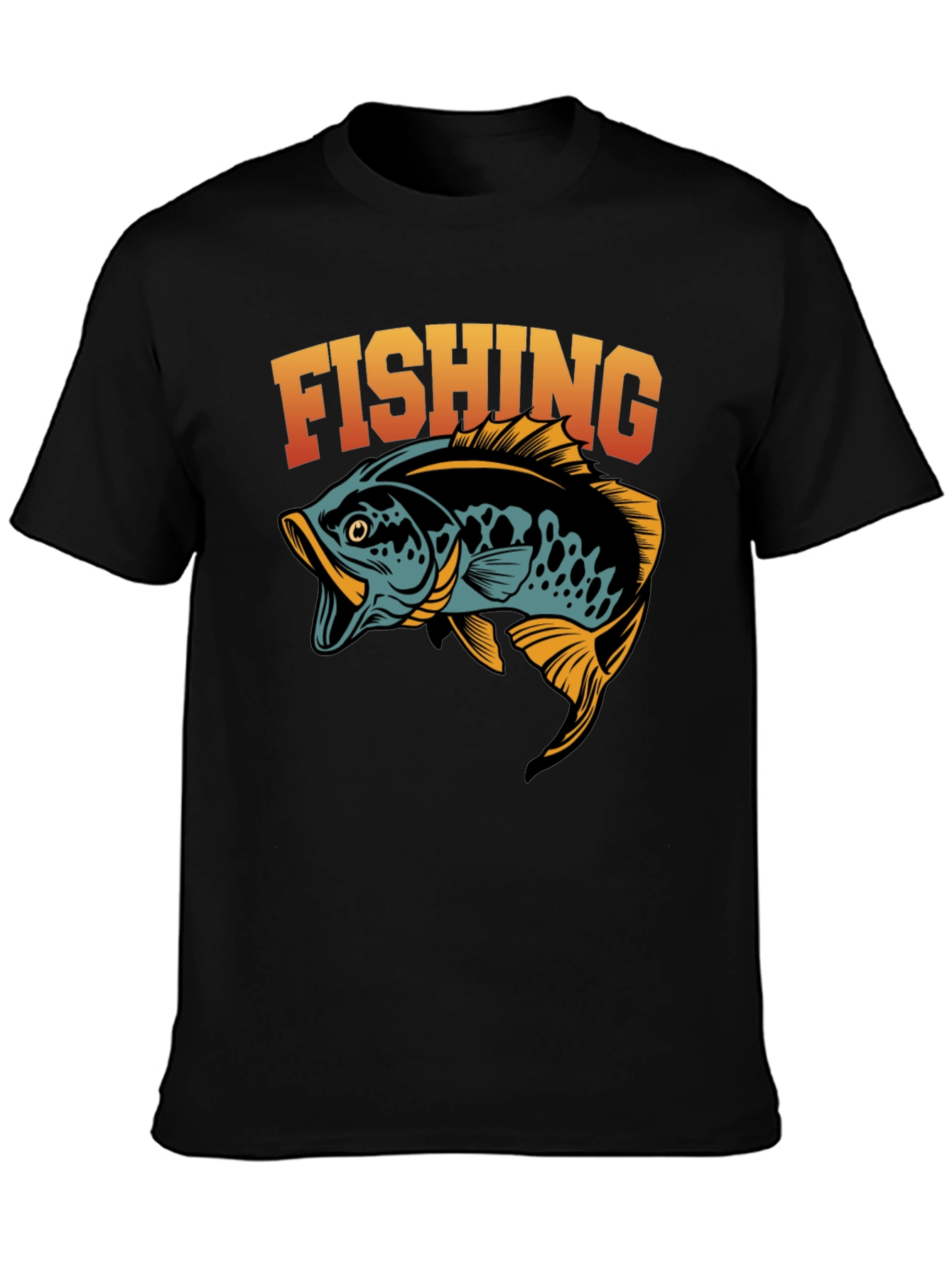 Fishing Graphic T-Shirt - Stylish Angler Tee