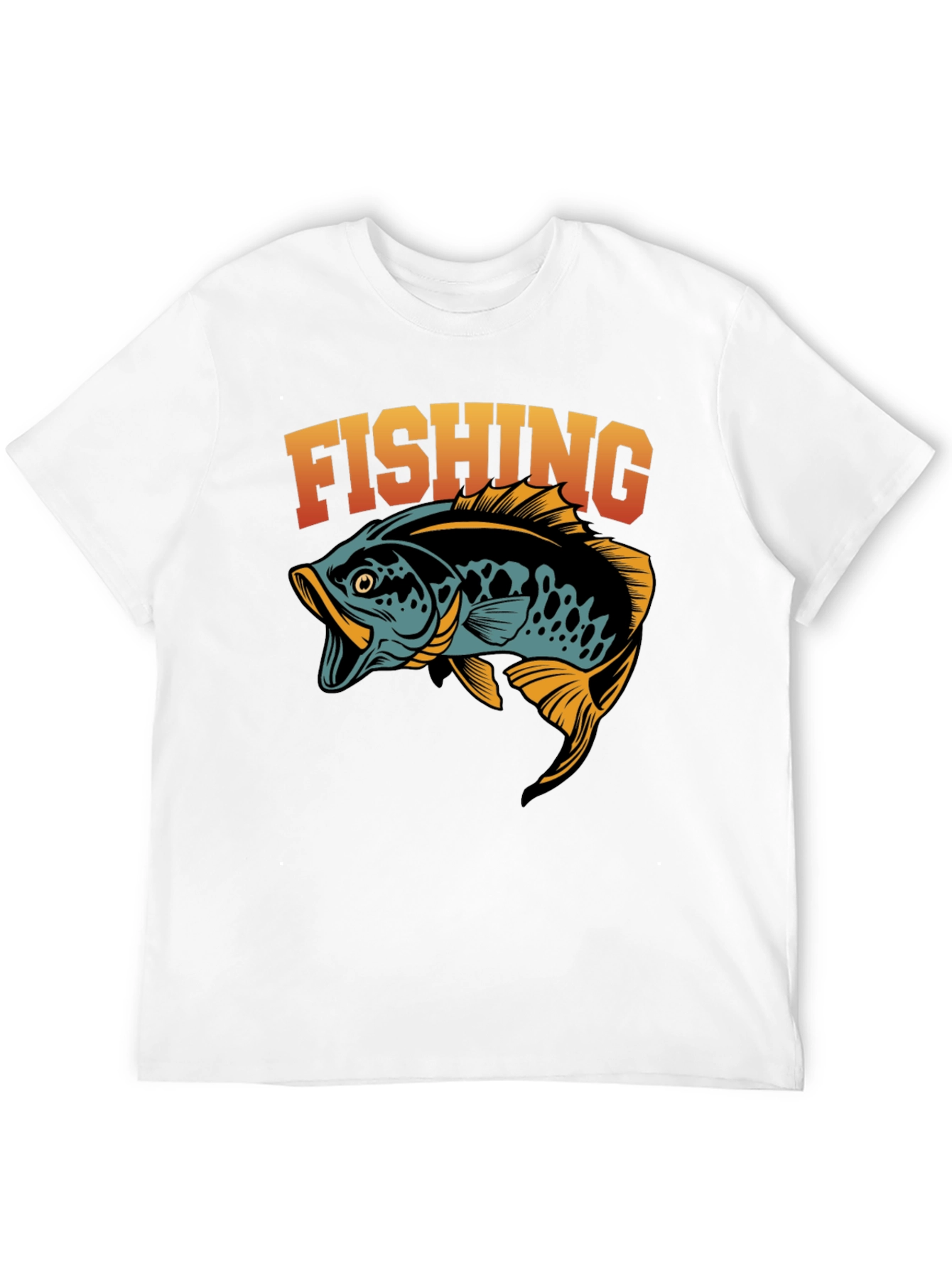 Fishing Graphic T-Shirt - Stylish Angler Tee