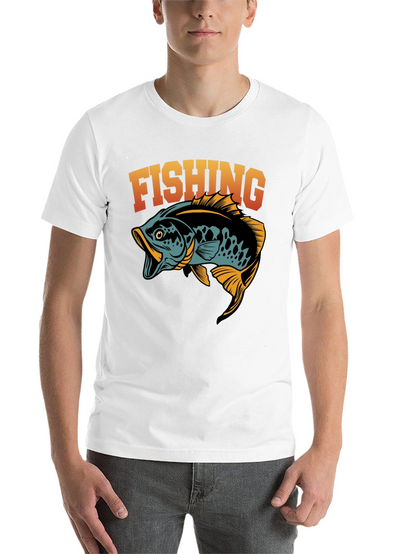 Fishing Graphic T-Shirt - Stylish Angler Tee
