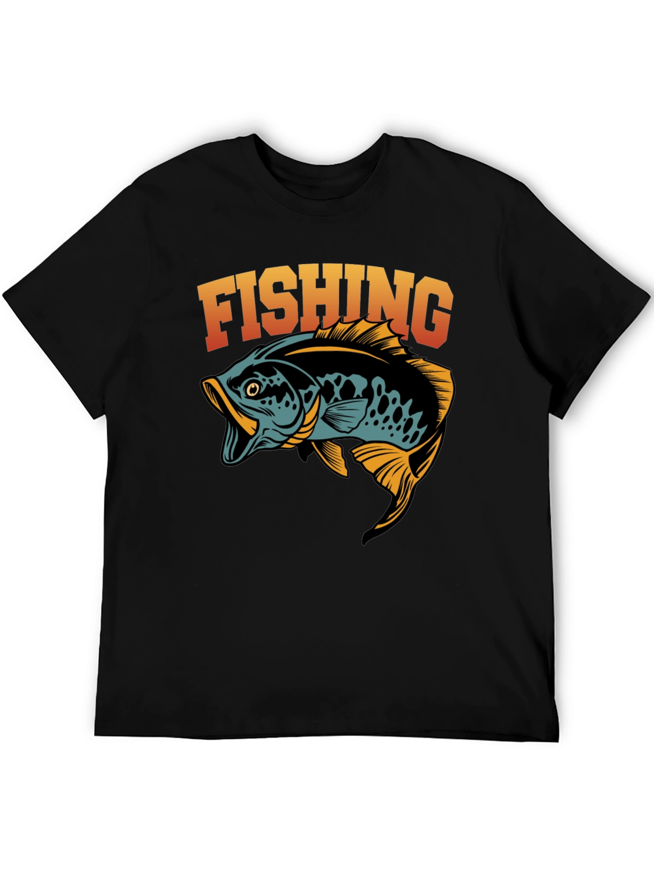 Fishing Graphic T-Shirt - Stylish Angler Tee