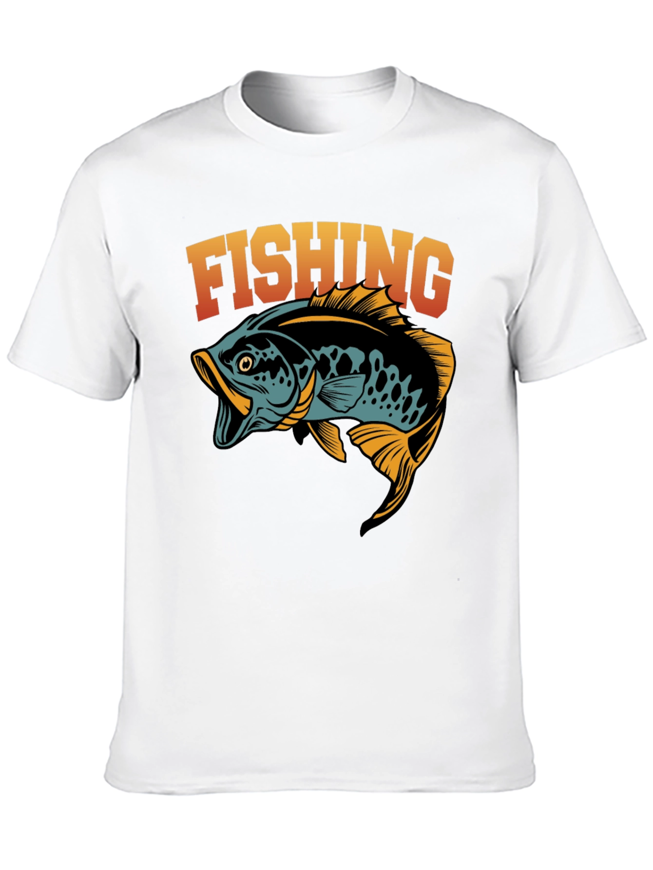 Fishing Graphic T-Shirt - Stylish Angler Tee