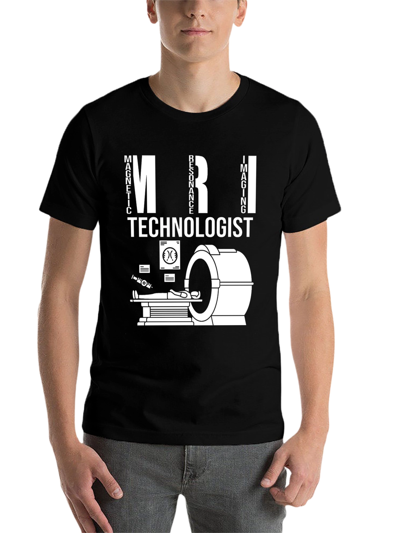 MRI Technologist Graphic Tee - Medical Imaging T-Shirt